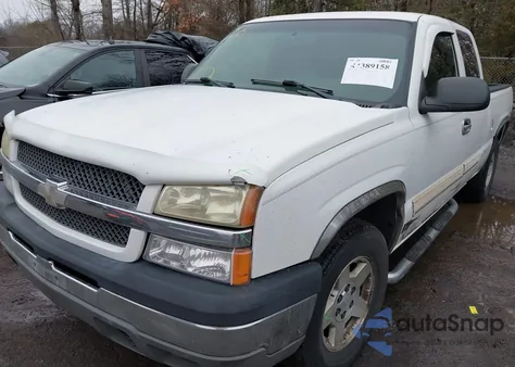 2004 Chevrolet Silverado 1500 Ls из США, поврежденный, VIN 2GCEK19T941198431